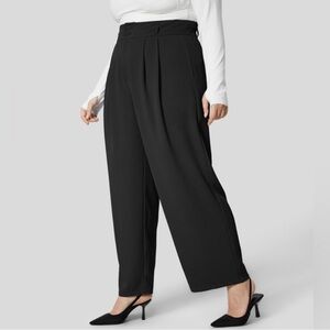 HALARA Black Wide-Leg Women's Pants